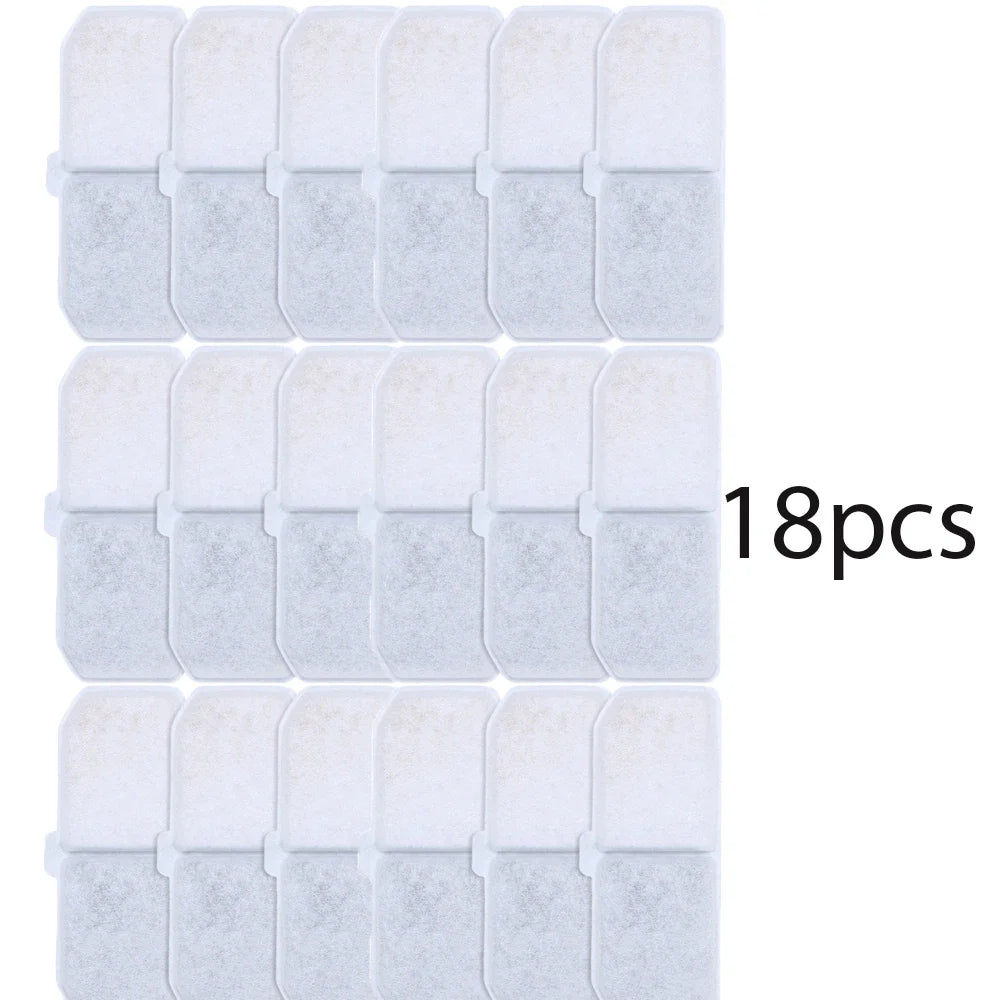 12pc/24pc pet water distributor filter cat drinking water filter filter (this product only has chip)