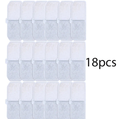 12pc/24pc pet water distributor filter cat drinking water filter filter (this product only has chip)