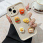 Cute Cartoon 3D Coffee Bear Phone Case