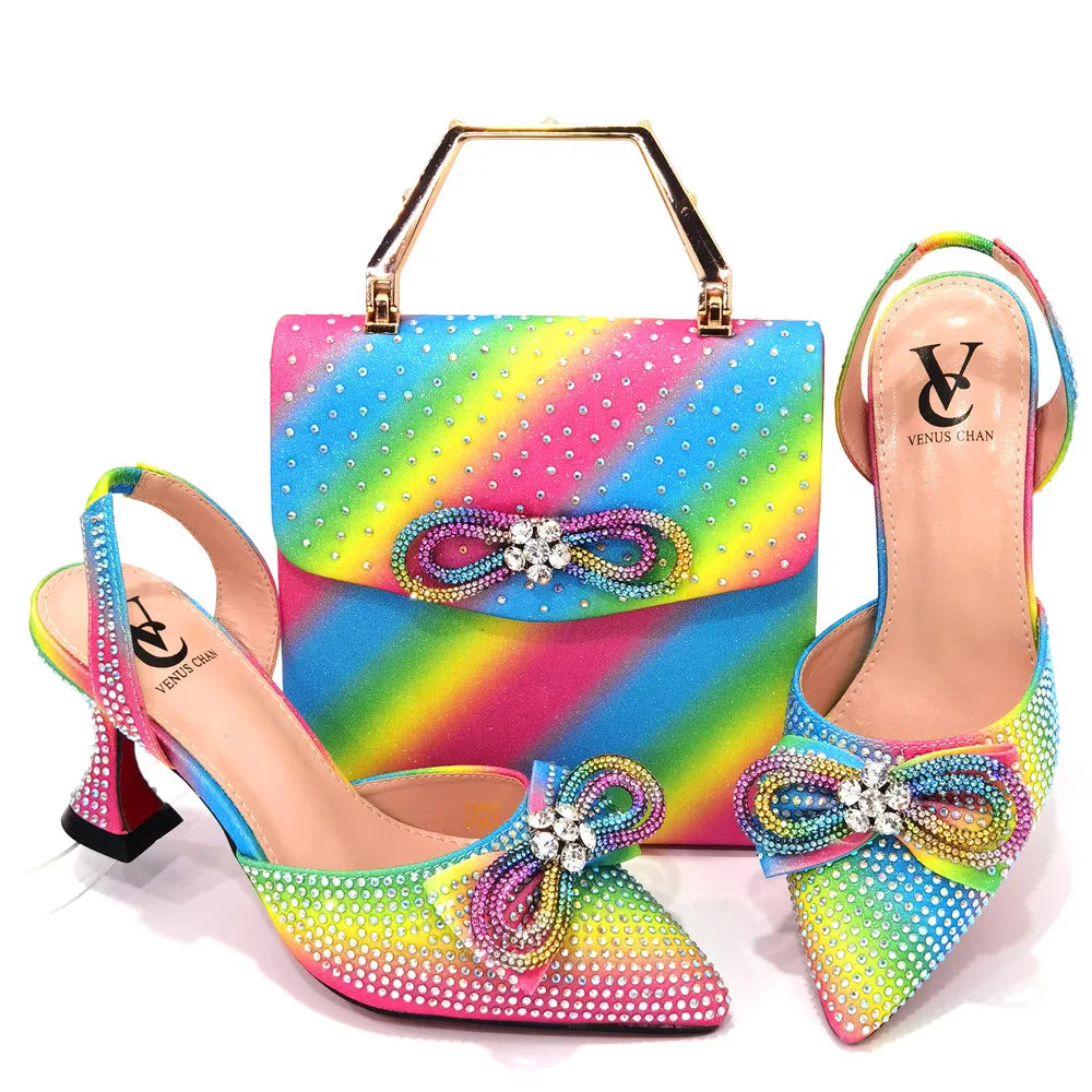 New Arrival Shoes and Bag Set HTH1-9