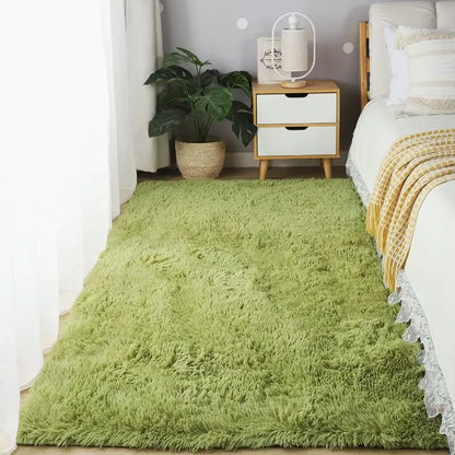 Soft Plush Rug – Fluffy Area Rug for Bedroom, Nursery & Living Room