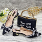 Lastest Italian Ladies Shoes with Matching Bag Set HTR1-3