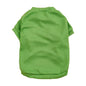 Breathable Dog T-shirt Solid Comfortable Thin Vest for Yorkshire Terrier Cute Summer Pet Clothes Dog Vest Pet Supplies