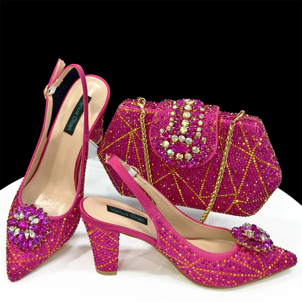 Italian Shoes And Bag Sets HDF1-30