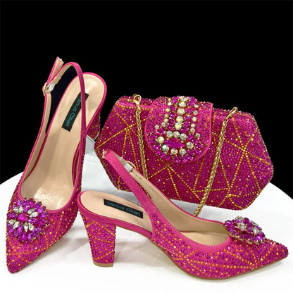 Italian Shoes And Bag Sets HDF1-30