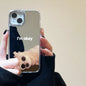 Cute Cat Soft Mirror Phone Case