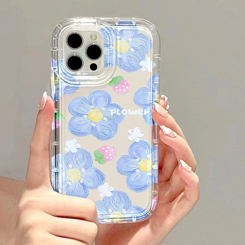 Oil Painting Flower Phone Case