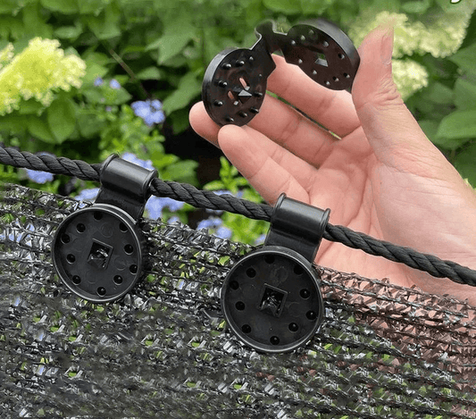 Durable Shade Cloth Clips For Gardens, Greenhouses & More