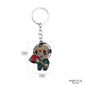 New Cartoon Anime Horror Killer Enamel Keychain Pendant Jack the Ripper Black Friday Keyring Cosplay Props Men Women Bag Jewelry