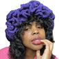 Ruffled Handmade Knit Bucket Hat