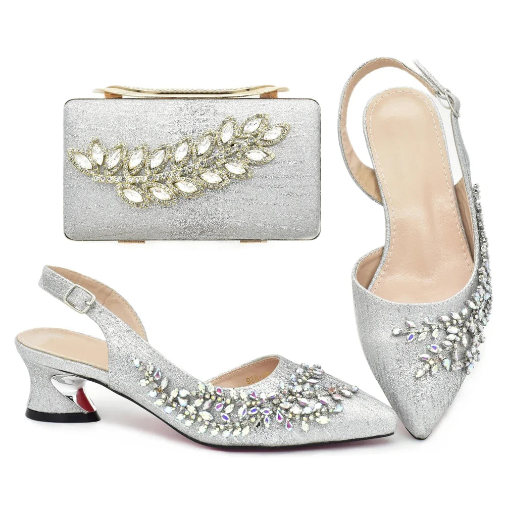 Latest Italian Shoe and Bag Set