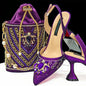Italian Shoes and Bags Matching Set for Women INS New