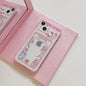 Cute Hello Kitty Kuromi Photo Card Holder Wallet Phone Case