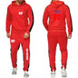 2025 Spring Autumn FABIO QUARTARARO WITH SIGNATURE Printed Sports High Quality Sets Men's Pocket Hooded Hoodies+Sweatpants Suits