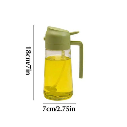 Dual Function Oil Spray and Pour Bottle | Kitchen Accessories | Kitchen + Metal