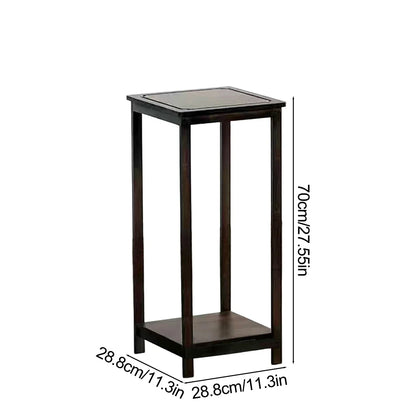 Bamboo Plant Stand for Indoor & Outdoor | Bamboo Planter Stand | Living Room & Garden Decor | Multi-Tier Plant Display