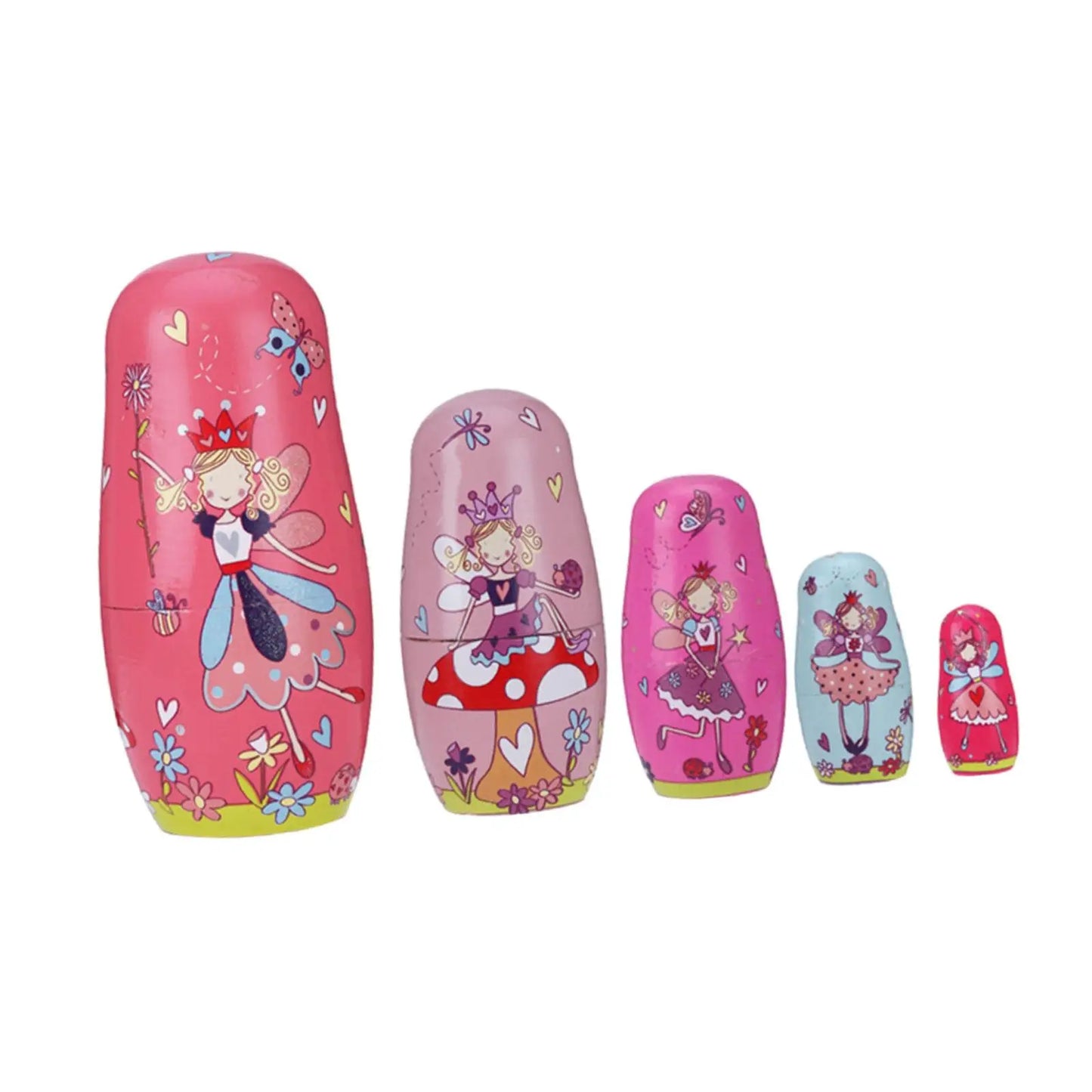 Fairy Nesting Dolls Novelty Ornament Learning Toys Matryoshka Dolls Stacking