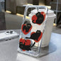 Cute Cat Clear Cartoon Animal Soft Shockproof Cover Phone Case