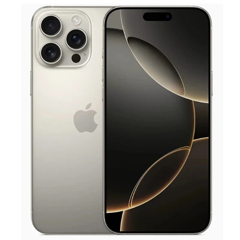 iPhone 16 Pro Max Dual SIM Card 6.9" Genuine LTPO Super Retina XDR OLED Face ID NFC A18Pro 8GB 256/512GB 5G Cell Phone