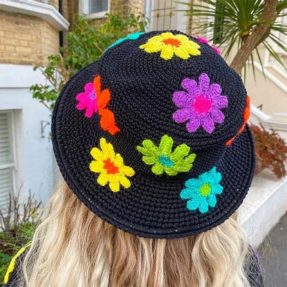 Hollow Knitted Fisherman Hat