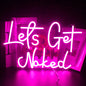 Wedding Neon Light Letters LED Sign Bar room decoration Party Bedroom Playroom Cave Children's Room Shop Home Wall Decoration