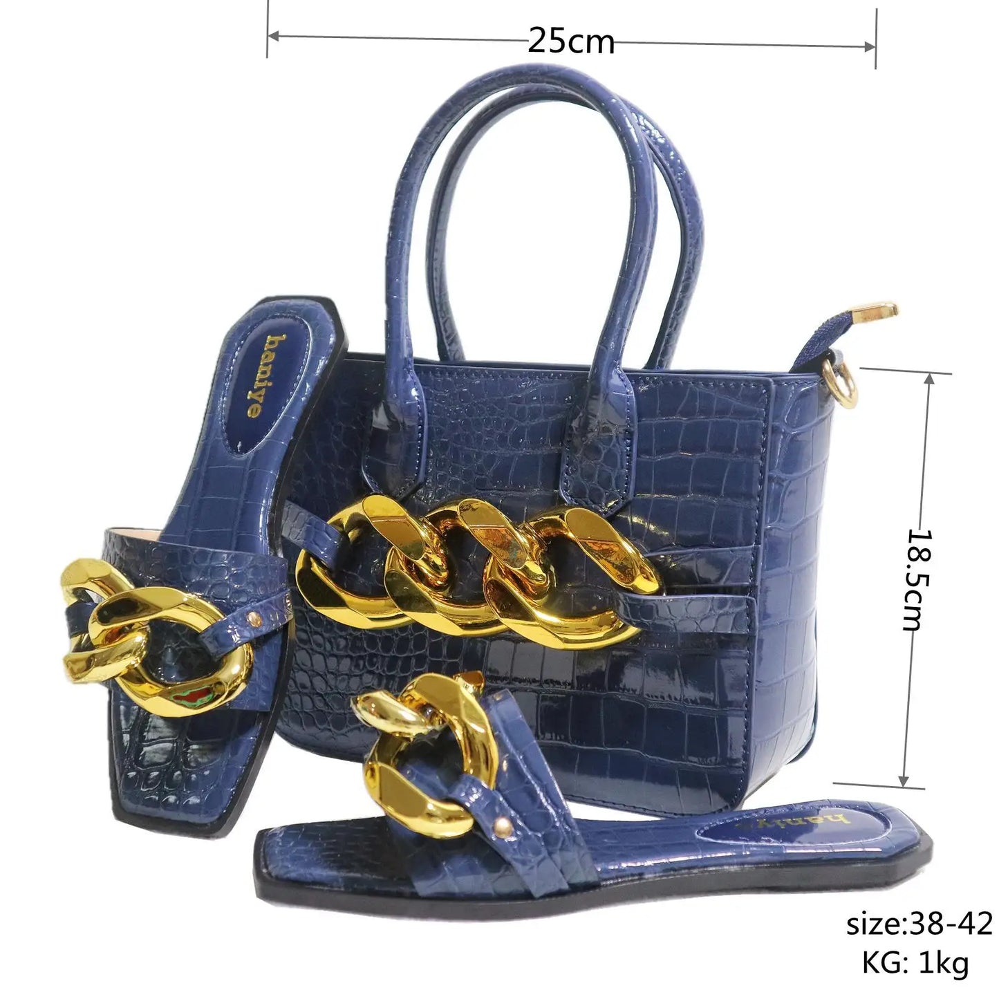 African Shoes and Bags To Match HKN1-12