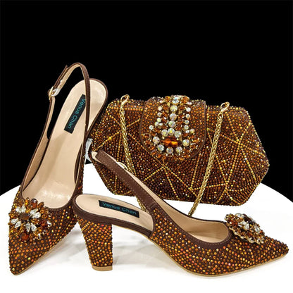 Italian Shoes And Bag Sets HDF1-30