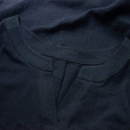 Plus Size Women's Top Summer V Neck Solid Casual Short Sleeve Blouse