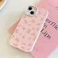 Cute Flower Silicone Shockproof Matte Cover Phone Case