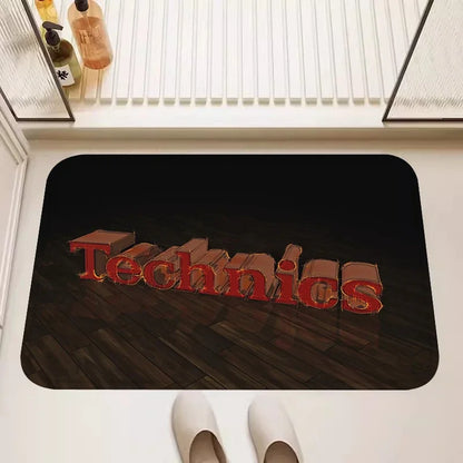 Classic Gramophone Rugs for Living Room Bedroom Kitchen Entry Door Mat Home Decor Area Carpets Personalized Gift Floormats