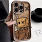 Cartoon Box Man Shockproof Cover Silicone Soft Phone Case
