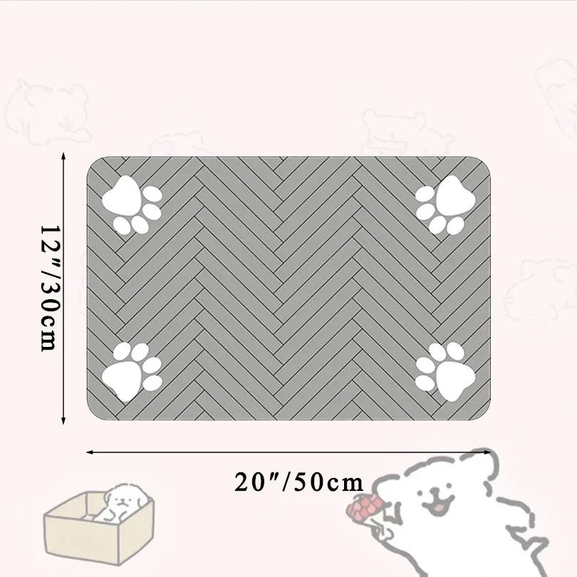 Pet Feeding Dropshipping Pet Placemat for Food and Water Bowl