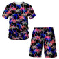 Casual men beach short set