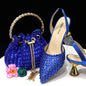 New Diamond Design Shoe and Bag Set