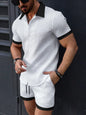 Summer Hawaiian Men's Comfortable Beach shorts set