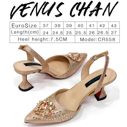 Italian Shoes and Bags Matching Set for Women INS New