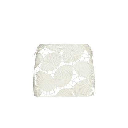 Shell Pattern sexy three piece swimsuit