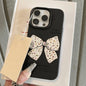 Cute Bow Silicone Leather Phone Case