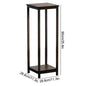 2-Tier Bamboo Plant Stand - Indoor/Outdoor Multi-Plant Holder