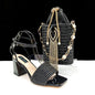 Lastest Italian Design Ladies Shoes with Matching Bag Set  HJJ1-23