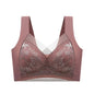 FallSweet Ice Silk Wireless Bra – Seamless Lace Bralette for Comfort
