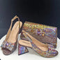New Women Shoes and Bags To Match Set HRE1-3