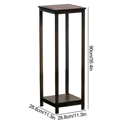 Bamboo Plant Stand for Indoor & Outdoor | Bamboo Planter Stand | Living Room & Garden Decor | Multi-Tier Plant Display