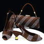 New Arrival Wedding Shoes and Bag Set HTY1-26