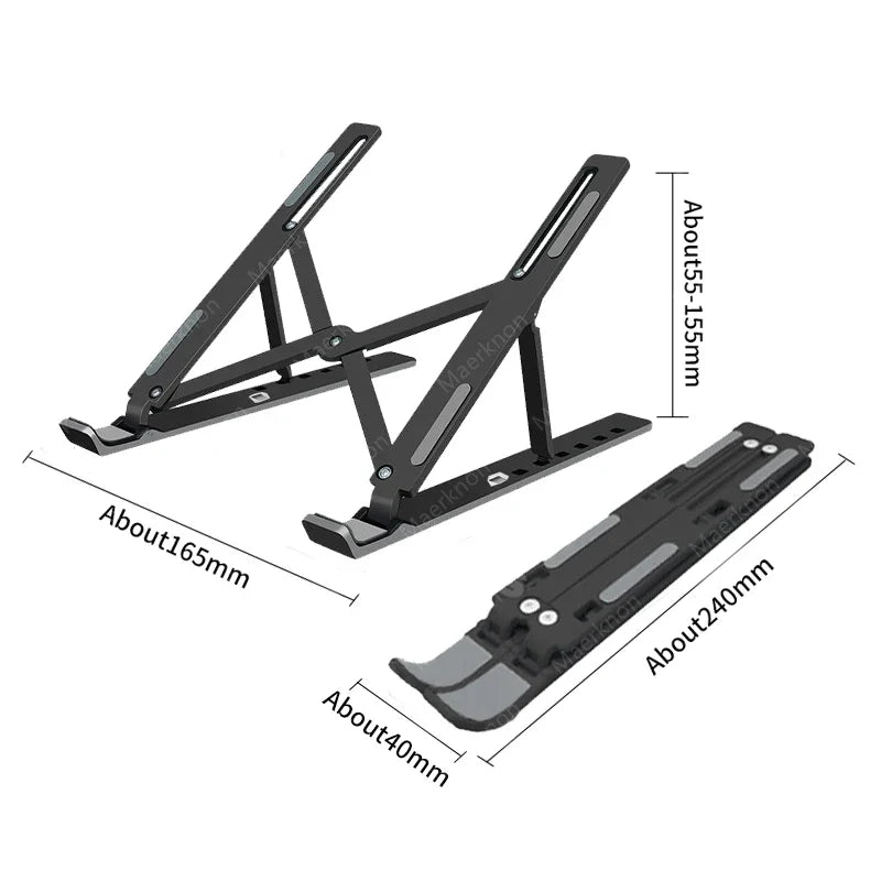 Portable Laptop Stand Notebook Stands Adjustable Ergonomic Laptop Support Base Holder for Macbook Computer Accessories Bracket