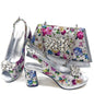 Lastest Italian Ladies Shoes with Matching Bag HMA1-4