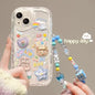 Korean 3D Bear Hang Phone Case