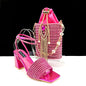 Lastest Italian Ladies Shoes with Matching Bag Set HJJ1-23