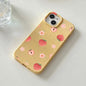 Cute Flower Silicone Shockproof Matte Cover Phone Case