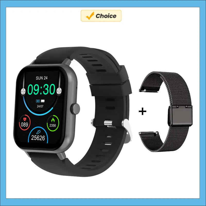 Smart Watches for Man Original 1.83 Inch HD Screen Receive Call Message Reminder Music Play AI Voice Multifunctional Smartwatch